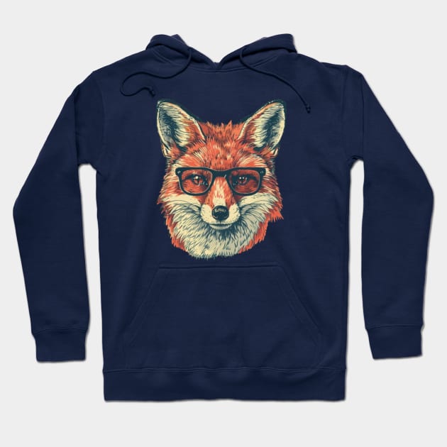 The Wise and Wild Fox Hoodie by Carnets de Turig